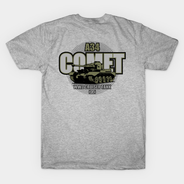 A34 Comet Tank (Front & Back logo) by TCP